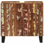 vidaXL Dulap de chiuvetă 62x33x58 cm lemn masiv reciclat&lemn compozit vidaXL Dulap de chiuvetă 62x33x58 cm lemn masiv reciclat&lemn compozit