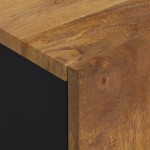 vidaXL Dulap de chiuvetă 62x33x58 cm lemn masiv mango & lemn compozit