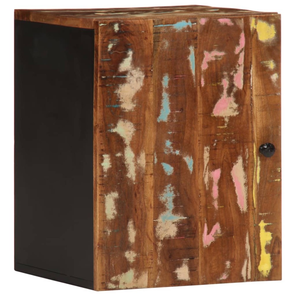 vidaXL Dulap de perete de baie, 38x33x48 cm, lemn masiv reciclat