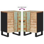 vidaXL Dulap de baie, 38x33x458 cm, lemn masiv reciclat vidaXL Dulap de baie, 38x33x458 cm, lemn masiv reciclat