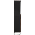 vidaXL Dulap de baie, 38x33x160 cm, lemn masiv reciclat vidaXL Dulap de baie, 38x33x160 cm, lemn masiv reciclat