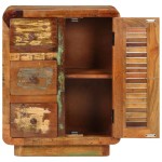 vidaXL Dulap cu 3 uși, 55x30x70 cm, lemn masiv reciclat vidaXL Dulap cu 3 uși, 55x30x70 cm, lemn masiv reciclat