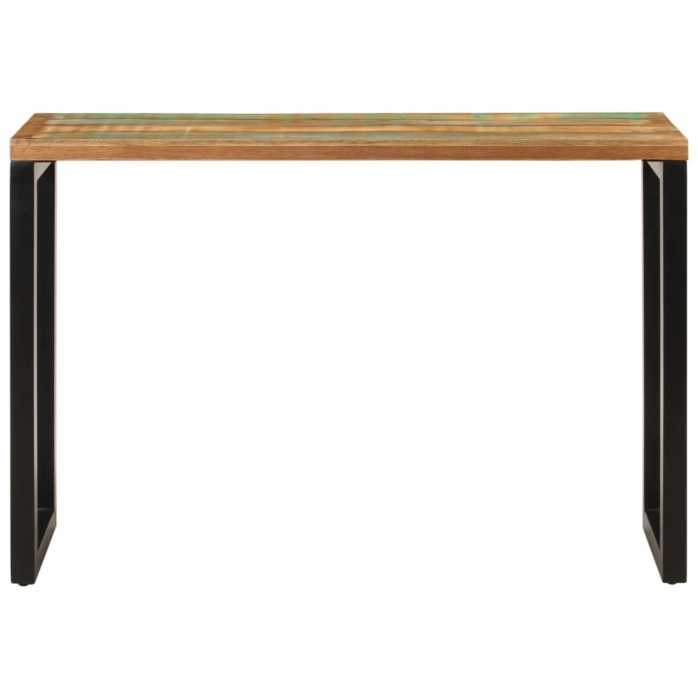 vidaXL Masă consolă, 110x35x75 cm, lemn masiv de reciclat