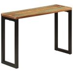vidaXL Masă consolă, 110x35x75 cm, lemn masiv de reciclat vidaXL Masă consolă, 110x35x75 cm, lemn masiv de reciclat