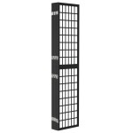 vidaXL Paravan pliabil cu 6 panouri, stil japonez, negru, 240x170 cm vidaXL Paravan pliabil cu 6 panouri, stil japonez, negru, 240x170 cm
