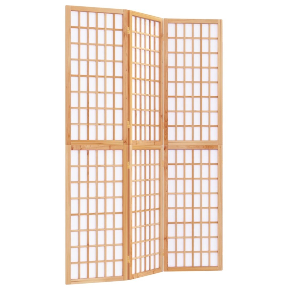 vidaXL Paravan pliabil de cameră, 3 panouri, 120x170 cm, stil japonez
