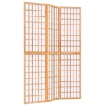 vidaXL Paravan pliabil de cameră, 3 panouri, 120x170 cm, stil japonez vidaXL Paravan pliabil de cameră, 3 panouri, 120x170 cm, stil japonez