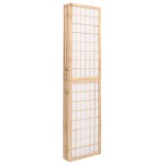 vidaXL Paravan pliabil de cameră, 5 panouri, 200x170 cm, stil japonez