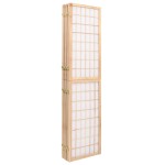 vidaXL Paravan pliabil de cameră, 6 panouri, 240x170 cm, stil japonez vidaXL Paravan pliabil de cameră, 6 panouri, 240x170 cm, stil japonez