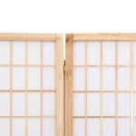 vidaXL Paravan pliabil de cameră, 6 panouri, 240x170 cm, stil japonez vidaXL Paravan pliabil de cameră, 6 panouri, 240x170 cm, stil japonez