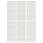 vidaXL Paravan pliabil de cameră 3 panouri alb 120x170 cm stil japonez vidaXL Paravan pliabil de cameră 3 panouri alb 120x170 cm stil japonez