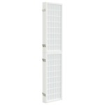 vidaXL Paravan pliabil cu 4 panouri, stil japonez, alb, 160x170 cm vidaXL Paravan pliabil cu 4 panouri, stil japonez, alb, 160x170 cm