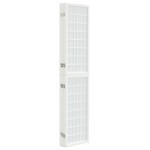 vidaXL Paravan pliabil cu 5 panouri, stil japonez, alb, 200x170 cm vidaXL Paravan pliabil cu 5 panouri, stil japonez, alb, 200x170 cm