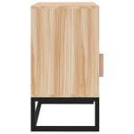 vidaXL Dulap noptieră, 40x30x55,5 cm, lemn prelucrat & fier vidaXL Dulap noptieră, 40x30x55,5 cm, lemn prelucrat & fier