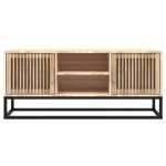 vidaXL Comodă TV, 105x30x45 cm, lemn prelucrat & fier