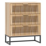 vidaXL Servantă, 60x30x75 cm, lemn prelucrat vidaXL Servantă, 60x30x75 cm, lemn prelucrat