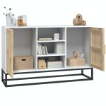vidaXL Dulap, alb, 105x30x65 cm, lemn prelucrat
