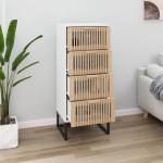 vidaXL Dulap înalt, 40x30x95 cm, lemn prelucrat vidaXL Dulap înalt, 40x30x95 cm, lemn prelucrat