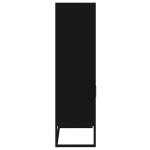 vidaXL Dulap înalt, negru, 60x35x125 cm, lemn prelucrat vidaXL Dulap înalt, negru, 60x35x125 cm, lemn prelucrat