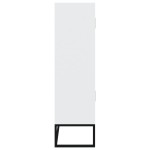 vidaXL Dulap înalt, alb, 70x35x125 cm, lemn prelucrat vidaXL Dulap înalt, alb, 70x35x125 cm, lemn prelucrat