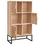 vidaXL Dulap înalt, 70x35x125 cm, lemn prelucrat vidaXL Dulap înalt, 70x35x125 cm, lemn prelucrat