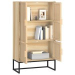 vidaXL Dulap înalt, 70x35x125 cm, lemn prelucrat