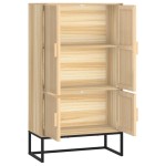 vidaXL Dulap înalt, 70x35x125 cm, lemn prelucrat