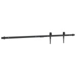 vidaXL Set glisare ușă mini pentru dulap, negru, oțel carbon, 122 cm vidaXL Set glisare ușă mini pentru dulap, negru, oțel carbon, 122 cm
