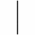vidaXL Tăblie de pat metalică, negru, 135 cm vidaXL Tăblie de pat metalică, negru, 135 cm