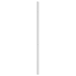 vidaXL Tăblie de pat metalică, alb, 80 cm vidaXL Tăblie de pat metalică, alb, 80 cm
