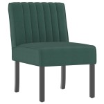 vidaXL Fotoliu, verde închis, catifea vidaXL Fotoliu, verde închis, catifea