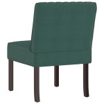 vidaXL Fotoliu, verde închis, catifea vidaXL Fotoliu, verde închis, catifea
