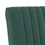 vidaXL Fotoliu, verde închis, catifea vidaXL Fotoliu, verde închis, catifea