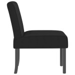vidaXL Fotoliu, negru, catifea vidaXL Fotoliu, negru, catifea