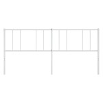 vidaXL Tăblie de pat metalică, alb, 200 cm vidaXL Tăblie de pat metalică, alb, 200 cm