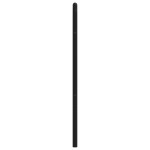 vidaXL Tăblie de pat metalică, negru, 75 cm