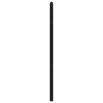 vidaXL Tăblie de pat metalică, negru, 200 cm