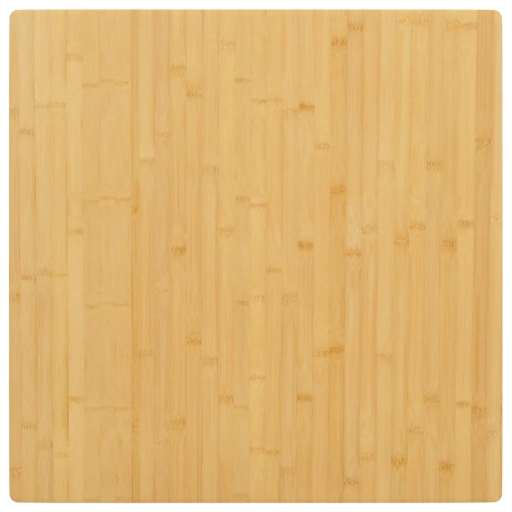 vidaXL Blat de masă, 70x70x1,5 cm, bambus