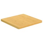 vidaXL Blat de masă, 40x40x2,5 cm, bambus vidaXL Blat de masă, 40x40x2,5 cm, bambus