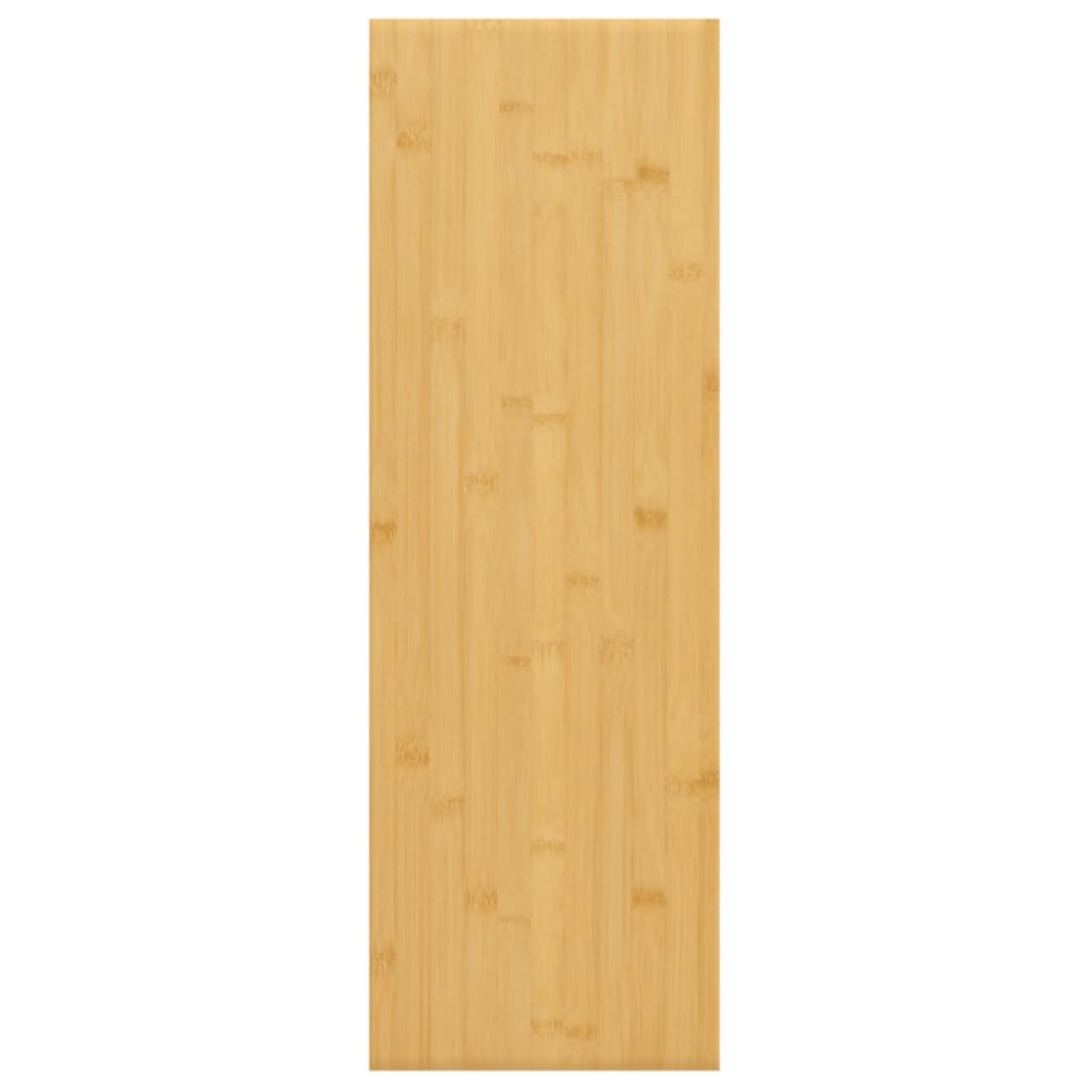 vidaXL Raft de perete, 60x20x2,5 cm, bambus