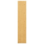vidaXL Raft de perete, 100x20x2,5 cm, bambus