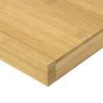 vidaXL Raft de perete, 80x20x4 cm, bambus