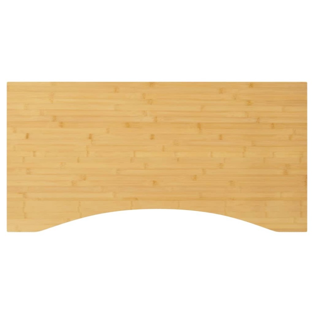 vidaXL Blat de birou, 100x50x4 cm, bambus