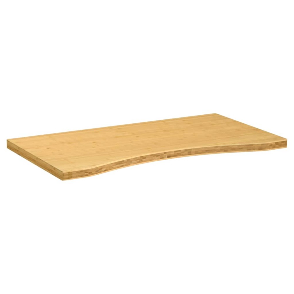 vidaXL Blat de birou, 100x60x4 cm, bambus