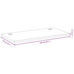 vidaXL Blat de masă, 100x50x2,5 cm, bambus vidaXL Blat de masă, 100x50x2,5 cm, bambus