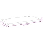 vidaXL Blat de masă, 80x40x4 cm, bambus vidaXL Blat de masă, 80x40x4 cm, bambus