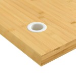 vidaXL Blat de birou, 100x50x4 cm, bambus vidaXL Blat de birou, 100x50x4 cm, bambus