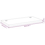 vidaXL Blat de birou, 100x50x4 cm, bambus vidaXL Blat de birou, 100x50x4 cm, bambus