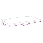 vidaXL Blat de birou, 100x60x4 cm, bambus vidaXL Blat de birou, 100x60x4 cm, bambus