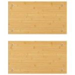 vidaXL Protecții pentru aragaz, 2 buc., 50x28x1,5 cm, bambus vidaXL Protecții pentru aragaz, 2 buc., 50x28x1,5 cm, bambus